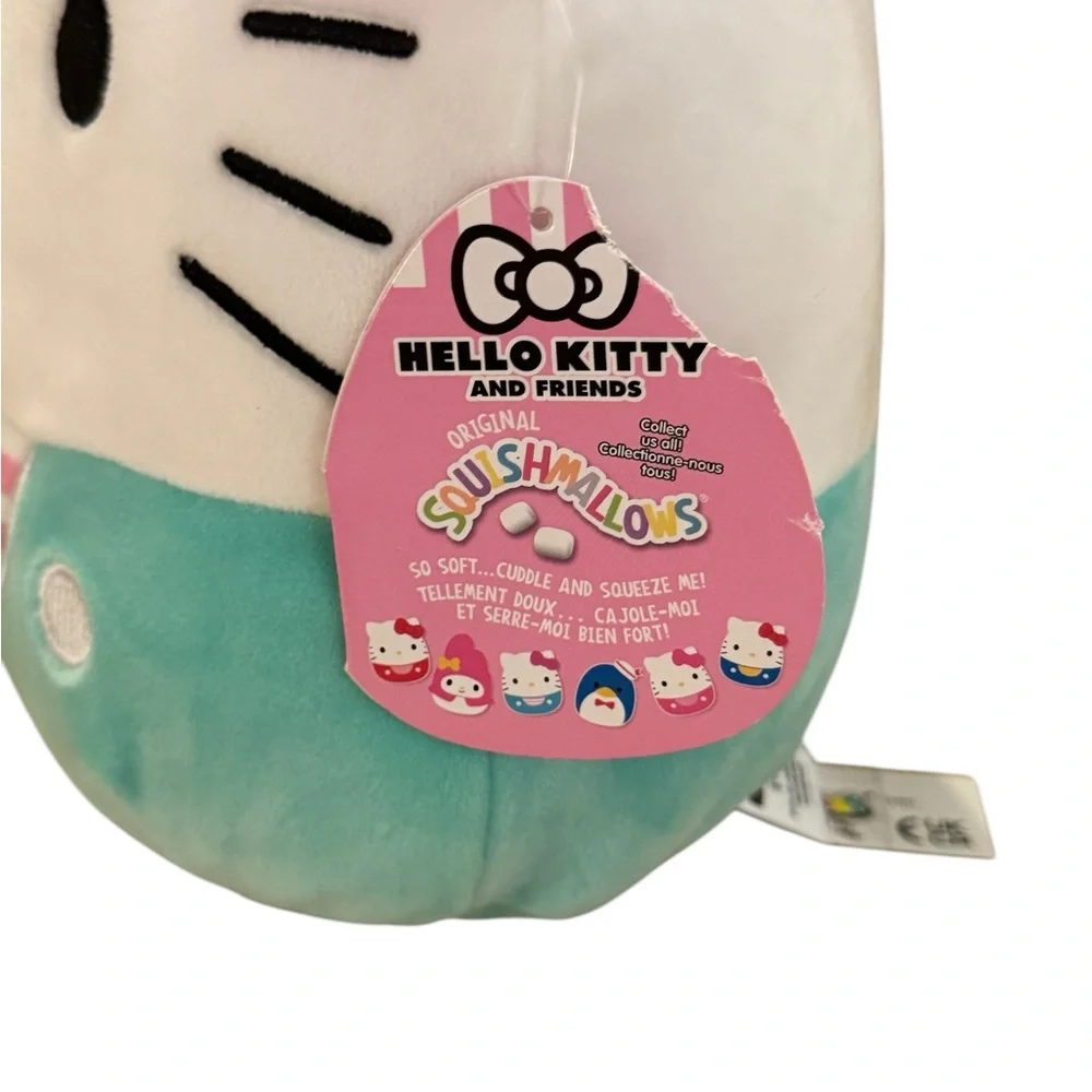 ❌SOLD❌ Hello Kitty 8” Squishmallow with Partially-torn Tag - Picture 3 of 7